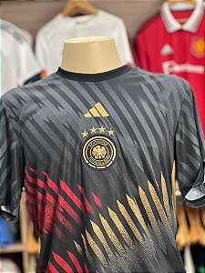 Camisa Adidas Alemanha Pre-Jogo
