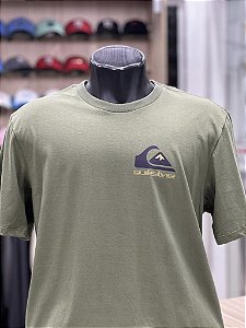 Camiseta Quiksilver M/C Omnl Logo Ps Verde militar