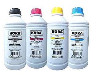 Tinta Compatível Kora para impressoras Bulk Ink Ecotank
