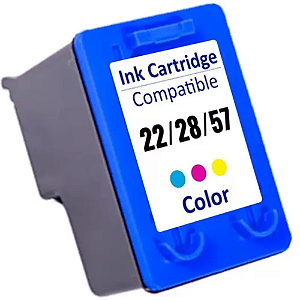 Cartucho de Tinta Compatível HP 22 28 57XL Color 14ml Microjet