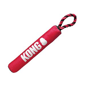Brinquedo Interativo para Cachorro Kong Signature Mordedor com Apito Flutua na Água Médio