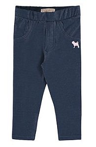 Calça legging em molecotton - Charpey