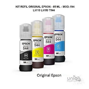 Kit tinta epson 65ml por cor ORIGINAL