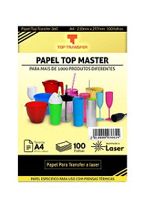 Papel Top Master 100 Folhas A4