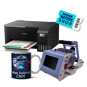 Kit Prensa de Canecas Elite - Iniciante