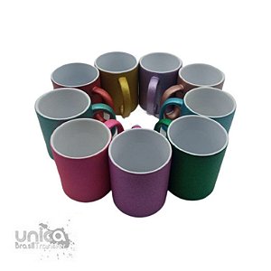 Caneca Glitter Para Sublimação