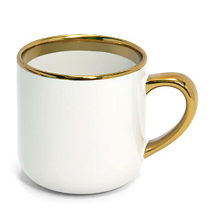 Caneca Imperial Borda E Alça Cromada