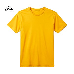 Camiseta Poliester - Amarela