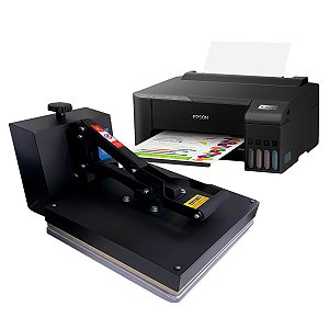 Kit Prensa Plana 38x38 + Impressora