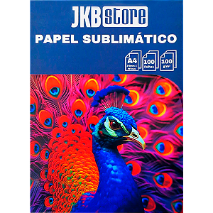 Papel Sublimático JKB - 100 Folhas