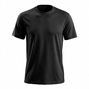 Camiseta Preta - Algodão