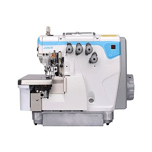 Máquina de Costura Overlock Industrial Jack E4S-4-M03/333 Direct Drive 4 Fios