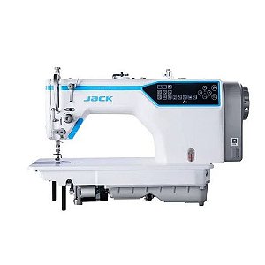 Máquina de Costura Reta Industrial Jack A7 com Kit Calcadores + Bobinas + Agulhas