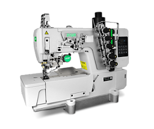 Máquina de Costura Industrial Galoneira Zoje C5000-364-1-D3B com Corte de Linha