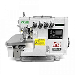 Máquina de Costura Overlock Industrial Zoje B7510-13-MD2 4 fios Com Corte de Linha Automático