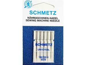 Agulha Schmetz Universal 65/09 para Máquinas de Bordado e Costura