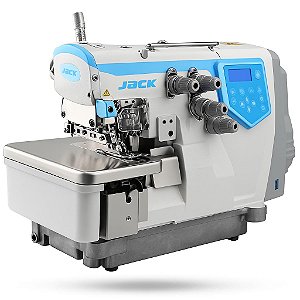 Máquina de Costura Overlock Jack JK- C4-4-M03/333 4 fios 2 agulhas Ponto Cadeia Direct Drive