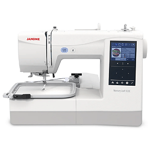Lançamento Máquina de Bordado Janome MC100E Área 14x14 cm
