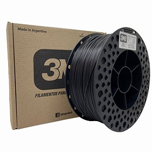 Filamento Pla 3N3 1,75 Mm 1kg Preto (negro)
