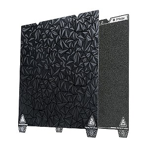 Mesa PEI + PEO 315 x 310mm K1 Max Magnética Preta Dupla Face Texturizada  (4004090124)