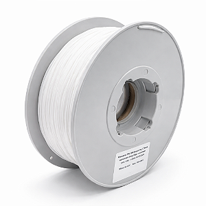 Filamento TPU PF D60 Flexível 500g 1,75 Branco