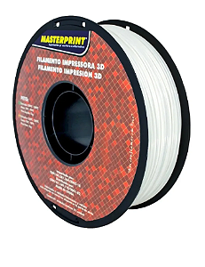 Filamento Masterprint PETG 1Kg 1,75 Branco PCV Indoor
