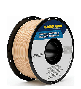 Filamento Masterprint PETG 1Kg 1,75 Madeira (areia)