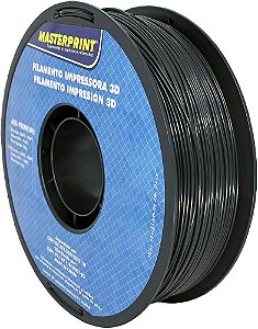Filamento Masterprint ABS 1kg 1,75 Preto