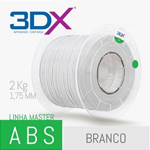 Filamento ABS HI 2kg 1,75 Branco BIG