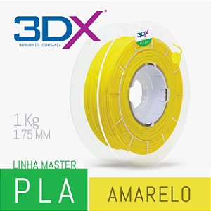 Filamento PLA HT 1kg 1,75 Amarelo