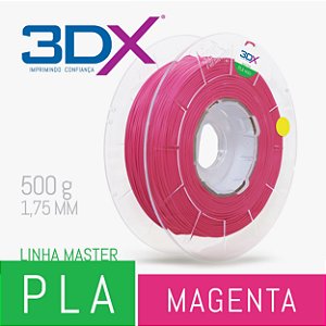 Filamento PLA HT 500g 1,75 Magenta (MG PLRS002)