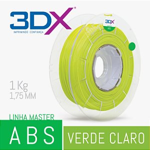 Filamento ABS HI 1kg 1,75 Verde Abacate