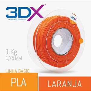 Filamento Pla Laranja 1,75 Mm 1kg Basic Full