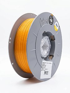 Filamento PLA HT 500g 1,75 Laranja Claro Metal