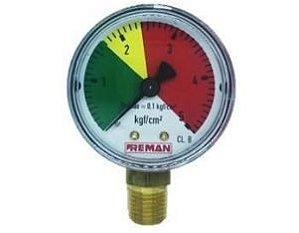Manometro de Baixa para Reguladoras de CO2 Chope