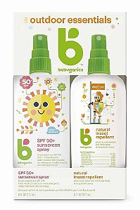 Kit Babyganics Bloqueador Solar + Repelente De Insetos 177ml - EUA