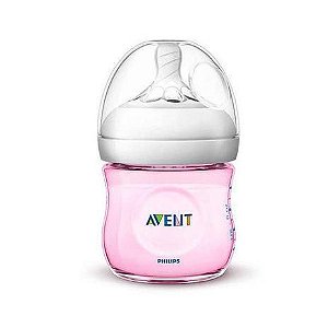Mamadeira Petala 125ml Rosa  Philps Avent