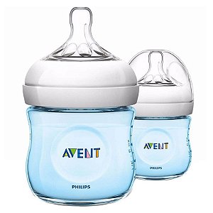 Mamadeira Petala 125ml Azul  Philps Avent
