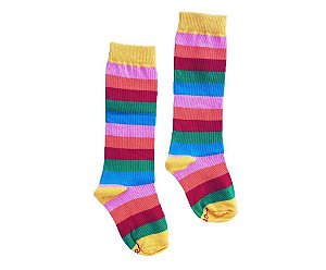 MEIA ARCO IRIS RETRO - 3/4