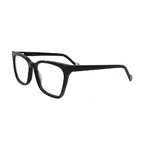 Armação para Óculos de Grau Feminino BR2523-C1 Preta Mesclada em Acetato