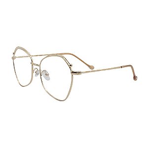 Armação para Óculos de Grau Feminino 2560 Dourada