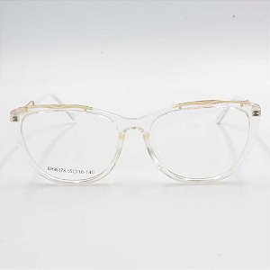 Armação para Óculos de Grau Feminino BR98178-C2 Transparente