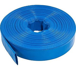 Mangueira Drenagem Mineração Flat/chata Azul 3 Pol 10 Metros