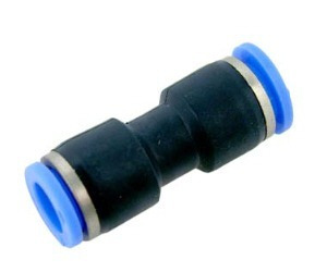 União Emenda Reta Pu 10mm Pneumática Engate Rápido 10 Peças