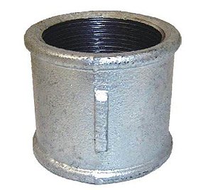 Luva F / F Galvanizado 2.1/2 Bsp 150 Libras