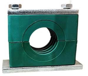 Abraçadeira De Tubo Hidráulico Série Pesada Pp 35mm - 5pçs