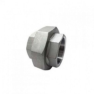 União Em Inox 304 Conica 150 Lbs Rosca Bsp 3/4 Pol