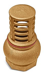 Válvula De Pé Para Fundo Poço 1/2 Metal Evitar Impurezas