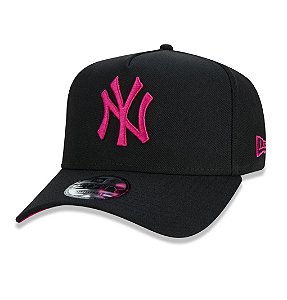 BONE 940 NEW ERA ADJUSTABLE PRETO LOGO PINK