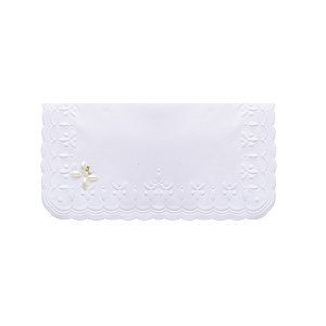 Guardanapo de Papel Descartável Decorado para Coquetel - Borboleta Marfim